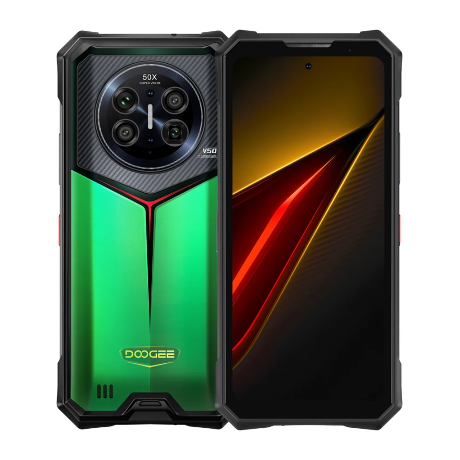 Смартфон Doogee V50 зеленый
