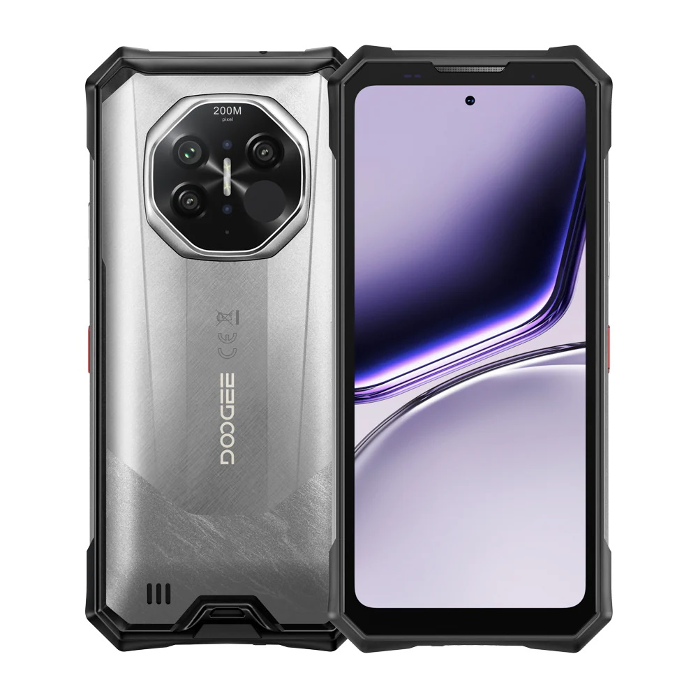 Смартфон Doogee S300 Plus Thermal серебряный