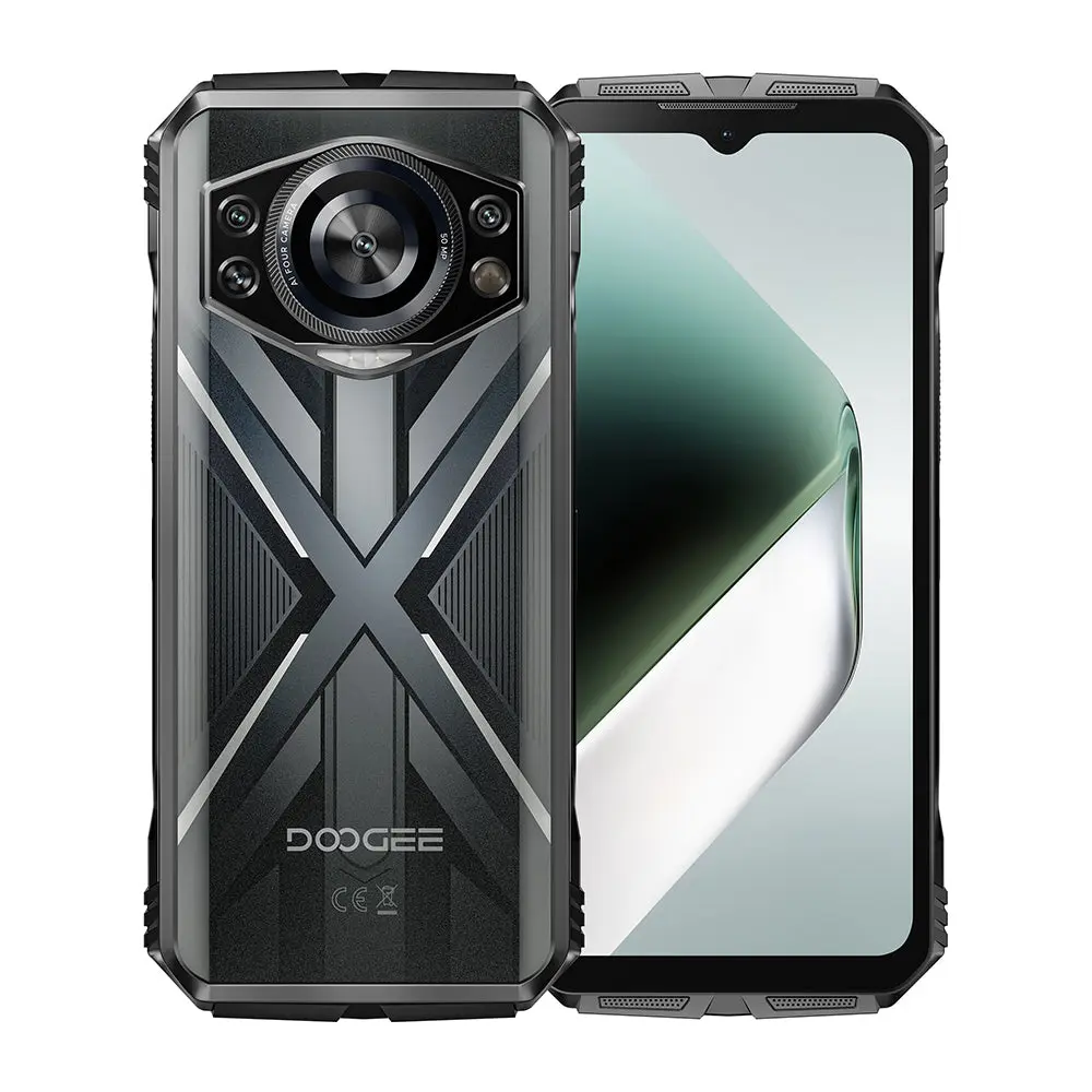 Смартфон Doogee S Cyber Pro cеребряный